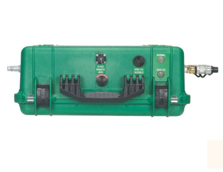 Caja de filtración del sistema de distribución de aire respirable