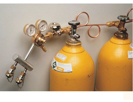 Caja de filtración del sistema de distribución de aire respirable